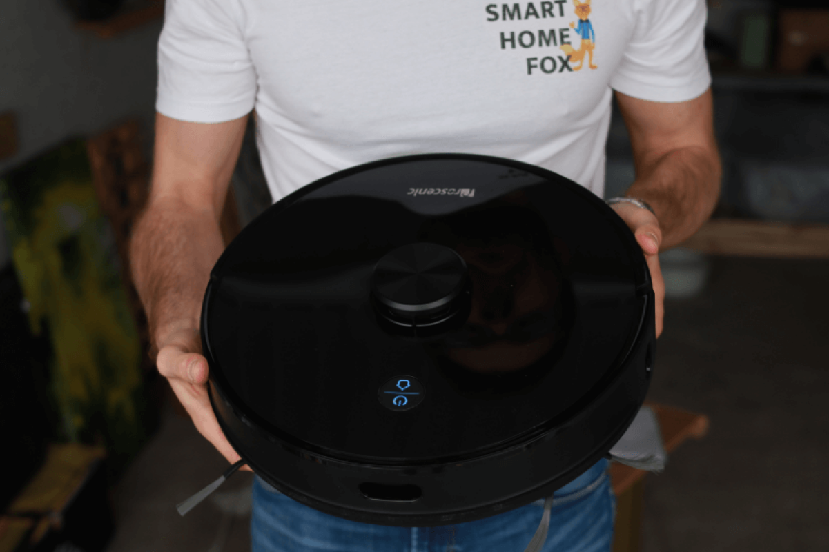 proscenic m7 saugroboter absaugstation